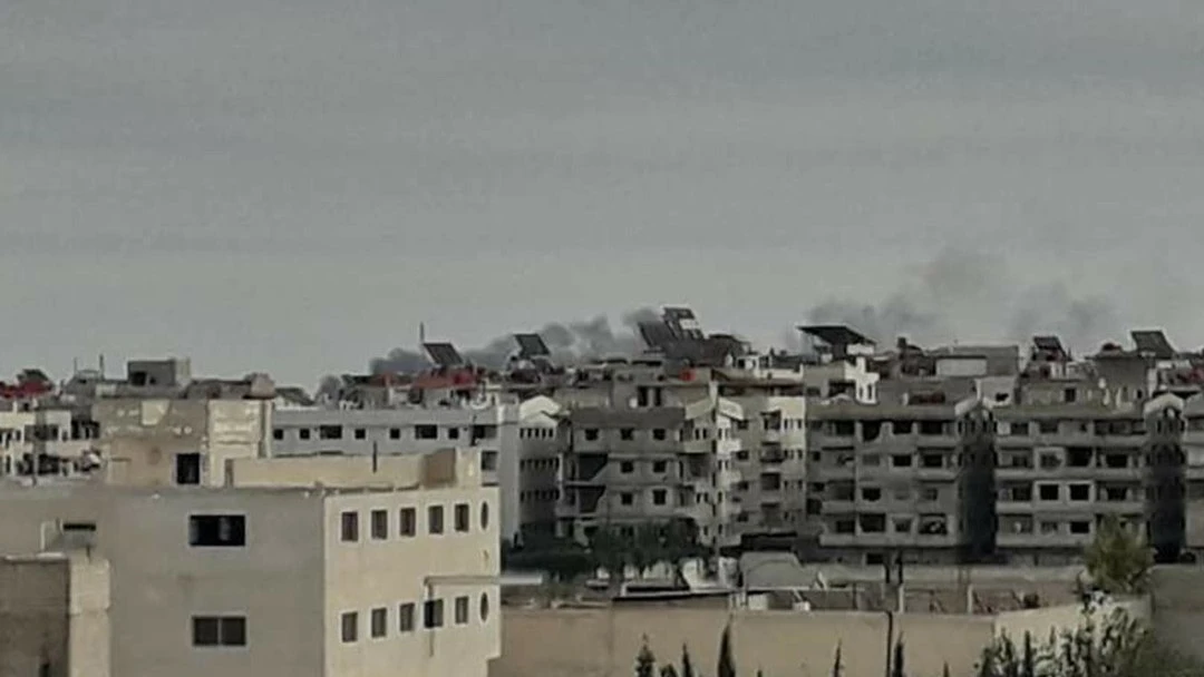 Israel bombs Damascus hours ahead of Gaza truce