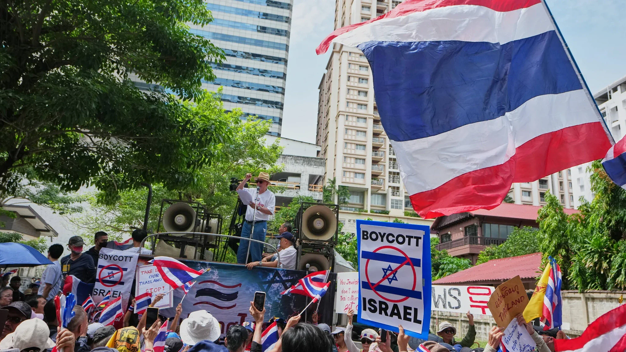 The bastards are even invading Thailand