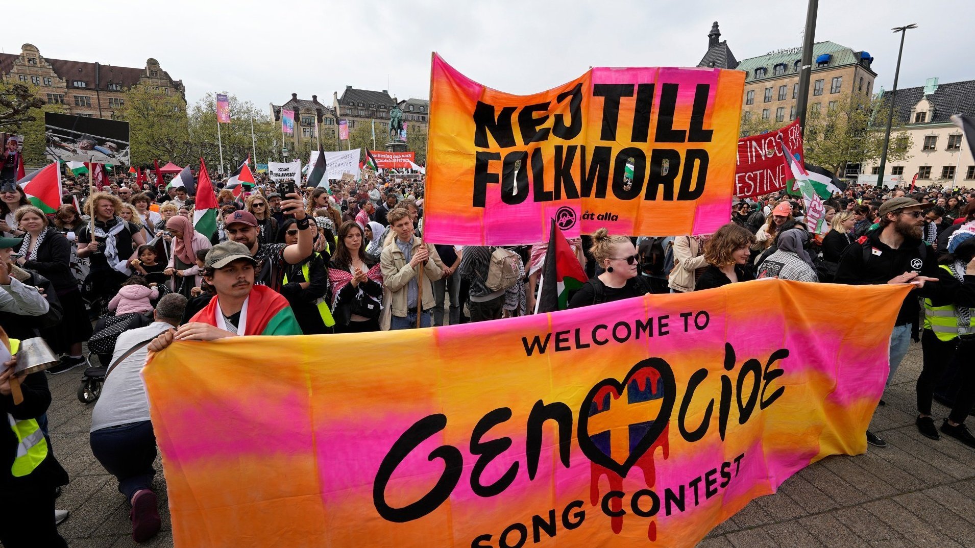 Several nations pull out from Eurovision in protest of Israel's inclusion