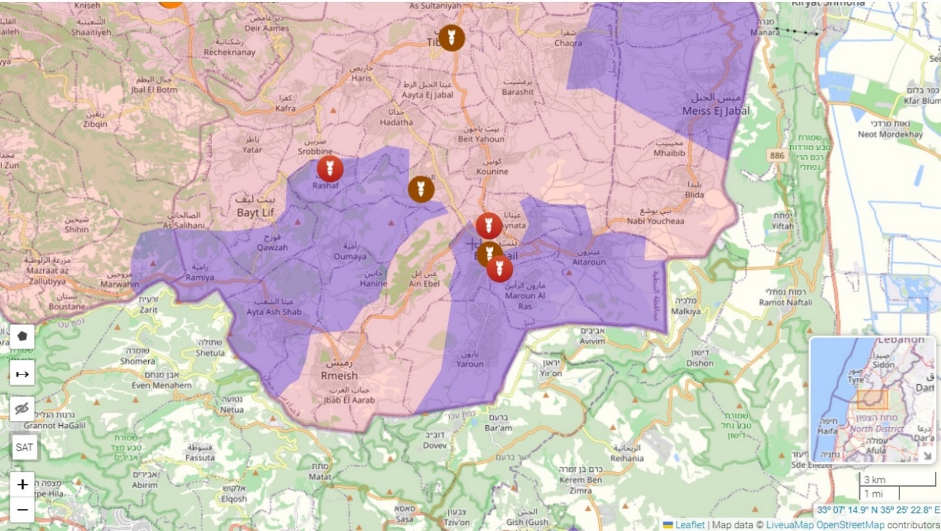 IsraelPalestine live map - Central Sector.jpg